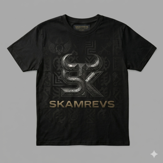 SKAMREVS Classic Logo Tee