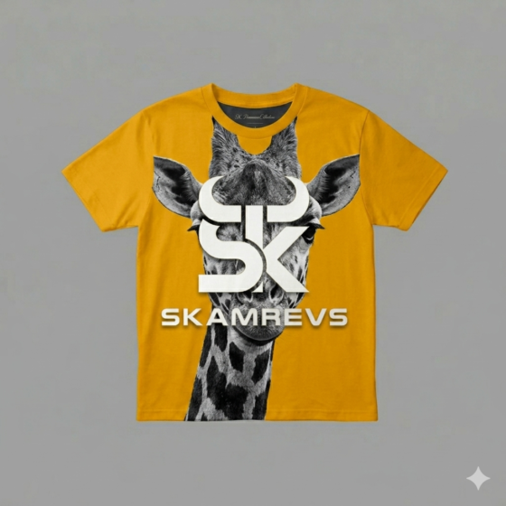 SKAMREVS Split Dye Tee
