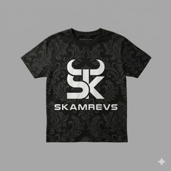 SKAMREVS Tie-Dye Signature Tee